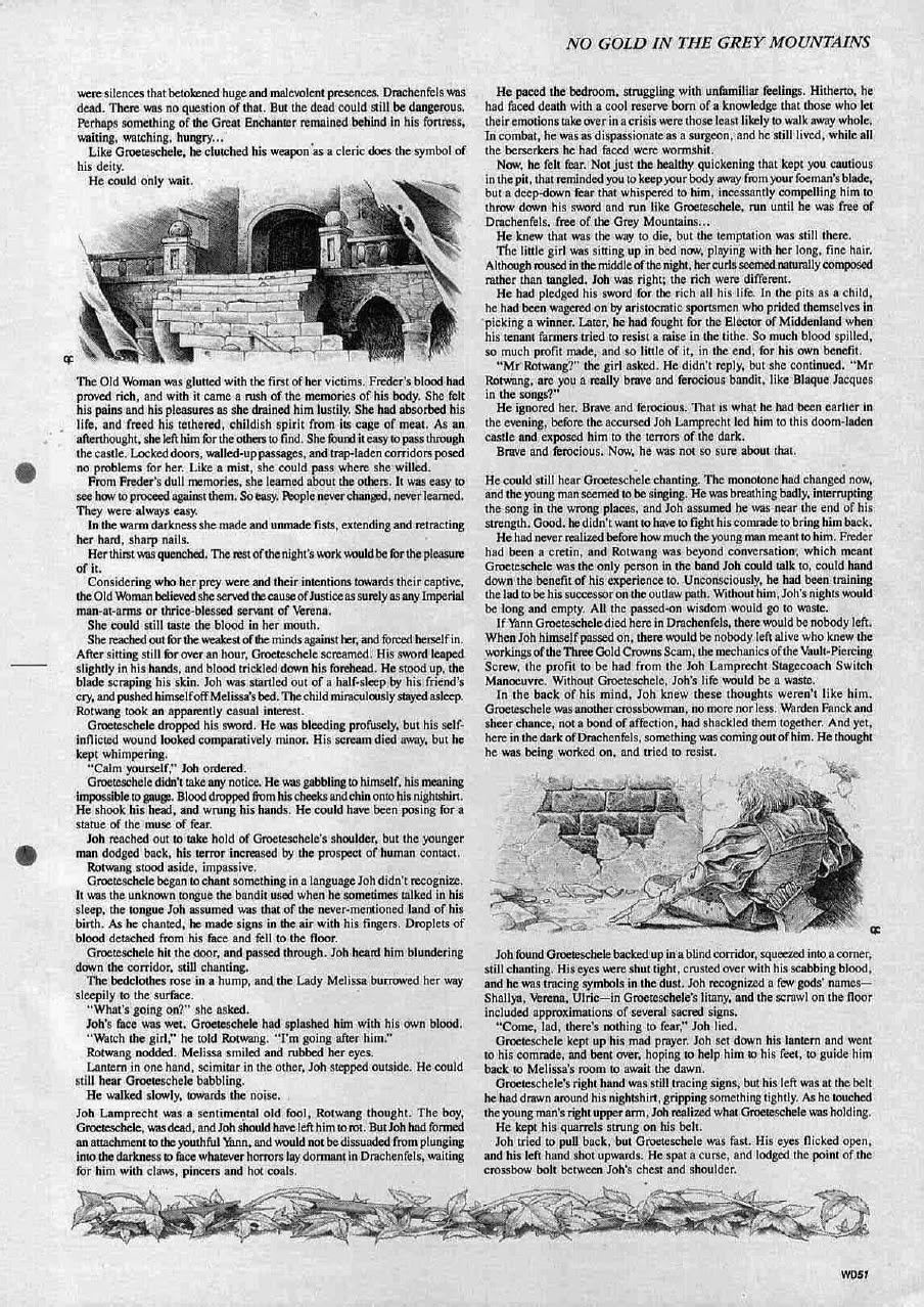 Citadel Warhammer Classic 80s Dungeonquest ironhand il possente Gladiatore fuori catalogo 