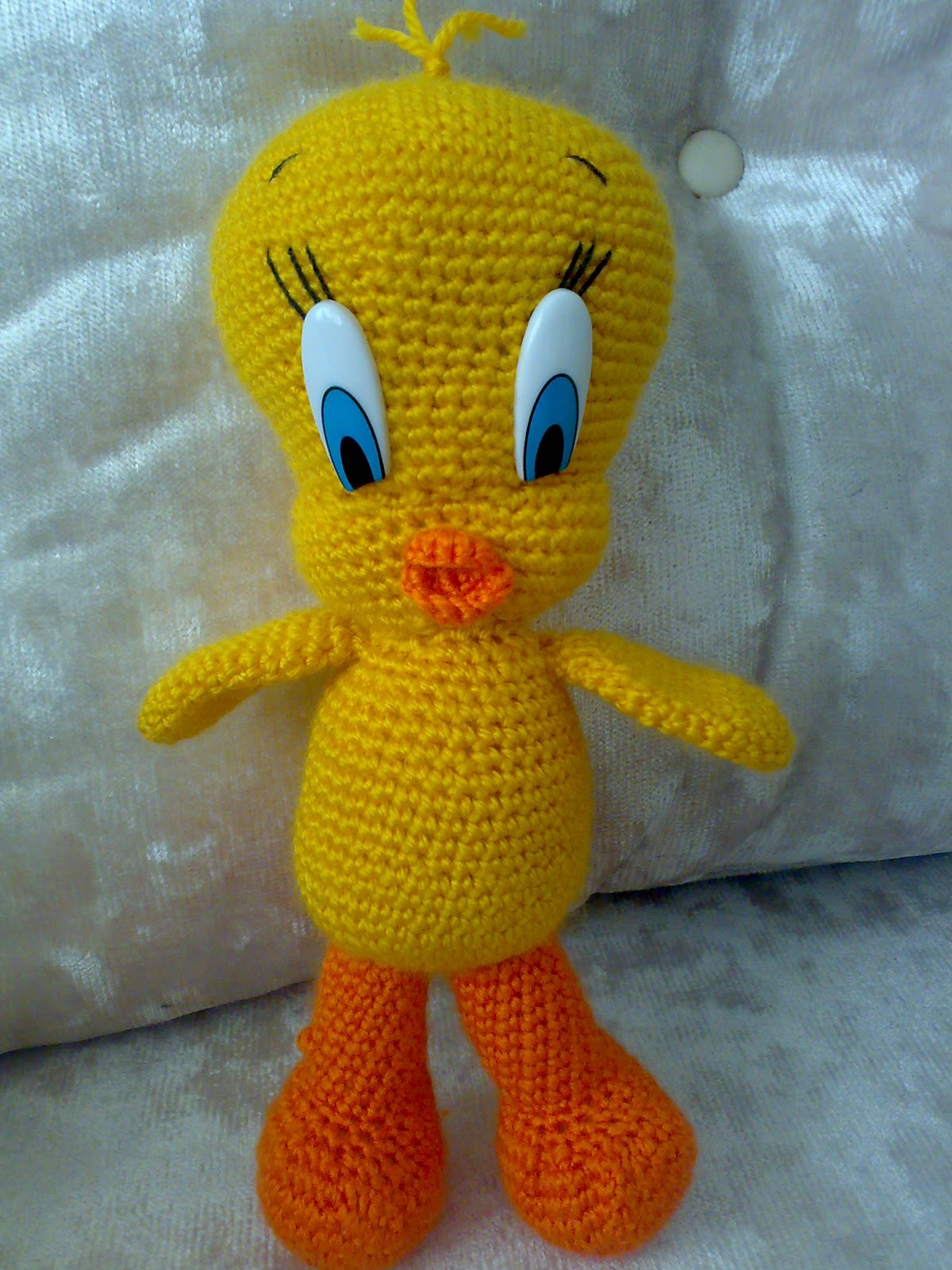 emelhobi ve amigurumi: tweety amigurumi