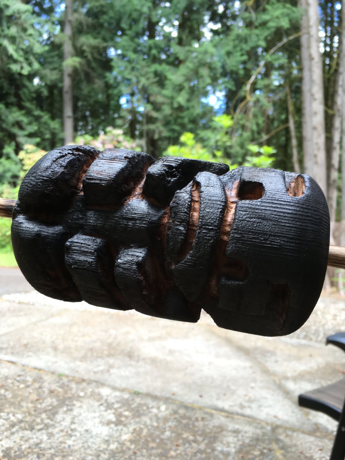 I have been getting into the ritual of burning.