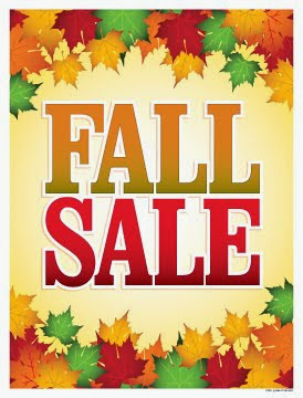 Fall Sale Sign Posters, Banners, and Sale Tags