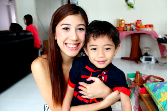 mother and son photo love