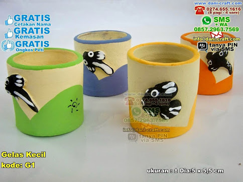 Gelas Kecil Gerabah