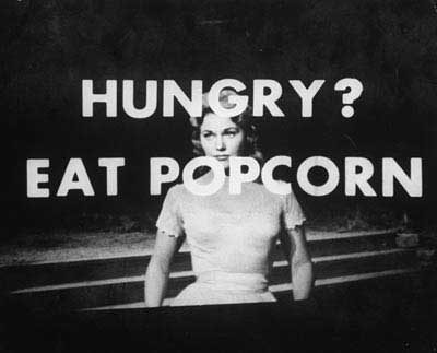 Υποσυνείδητες Διαφημίσεις και το περίφημο πείραμα με τα Popcorn και την Coca-Cola...
