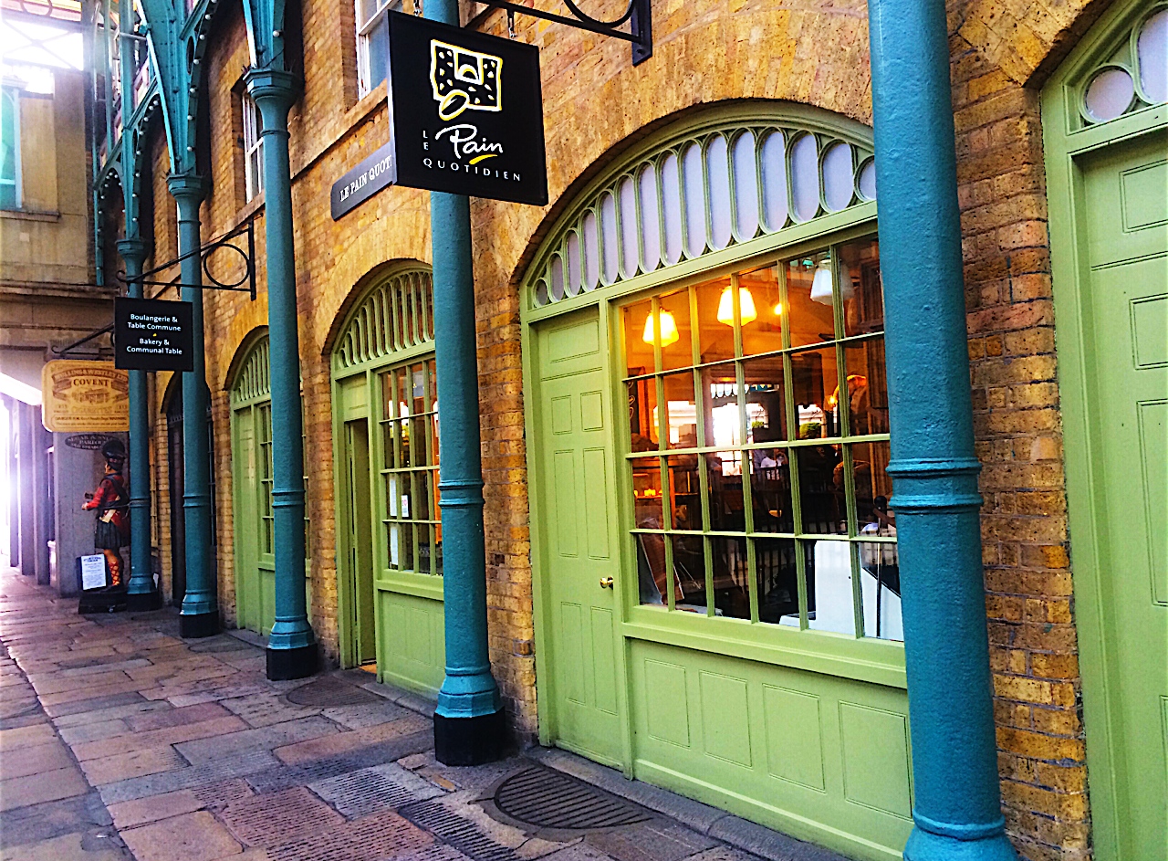written by a girl Eating in London 2 Le Pain Quotidien, Covent Garden