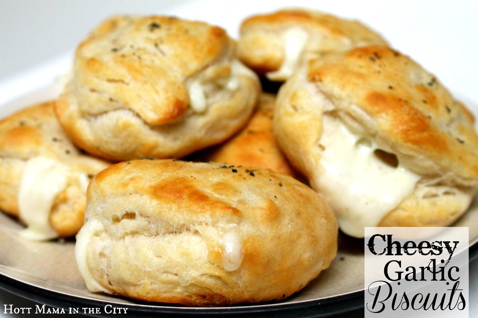 Hot Mama In The City Cheesy Garlic Biscuits