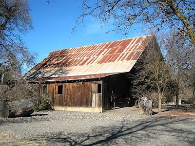 Historic Redwood Barn at Cache Creek Nature Preserve