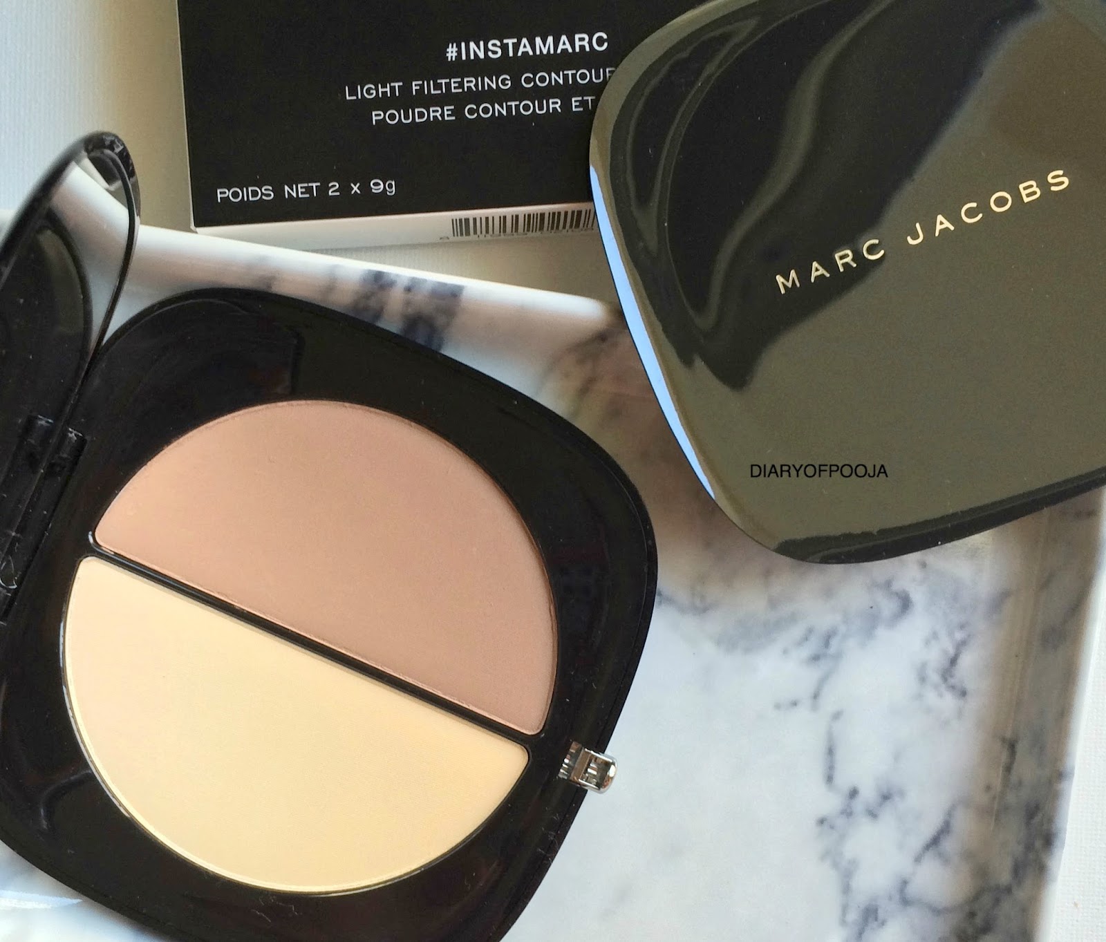 NEW MARC JACOB'S BRONZER/HIGHLIGHTER DUO! FT. MIRAGE. / Dairy of Pooja