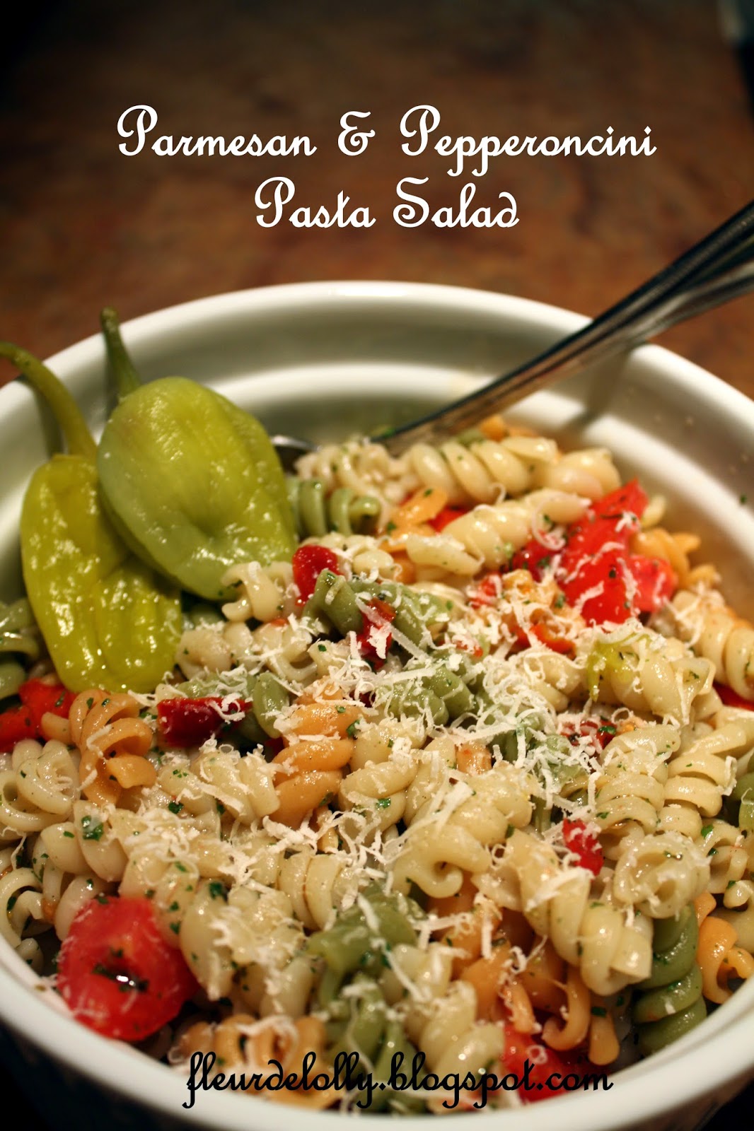 Fleur de Lolly Parmesan & Pepperoncini Pasta Salad