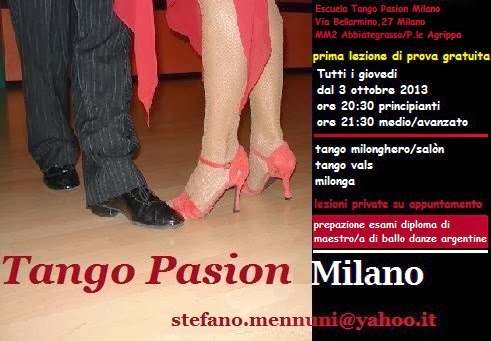Corsi di Tango Pasion Milano