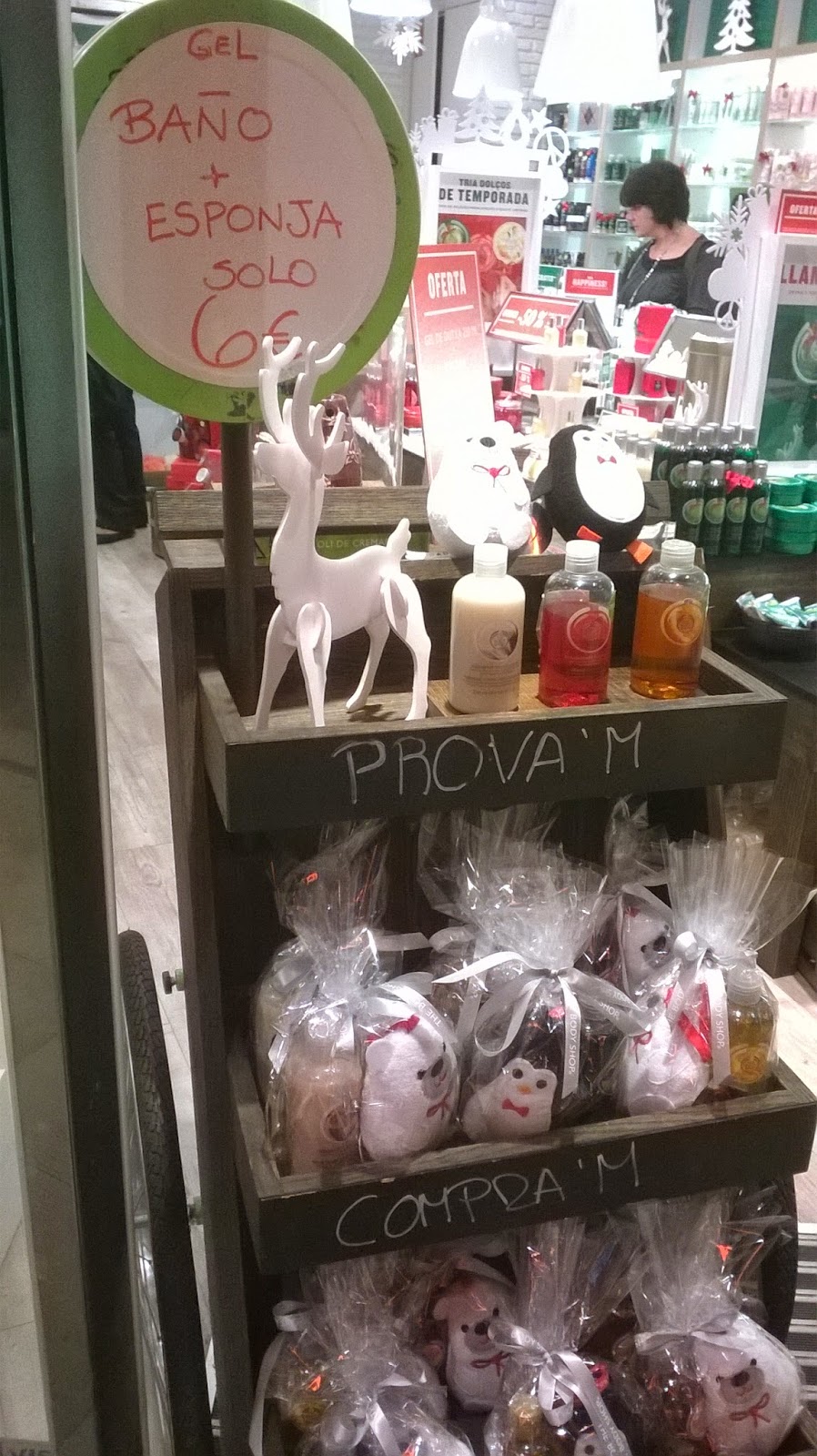Navidad en The Body Shop de Illa Diagonal Navidad en The Body Shop de Illa Diagonal