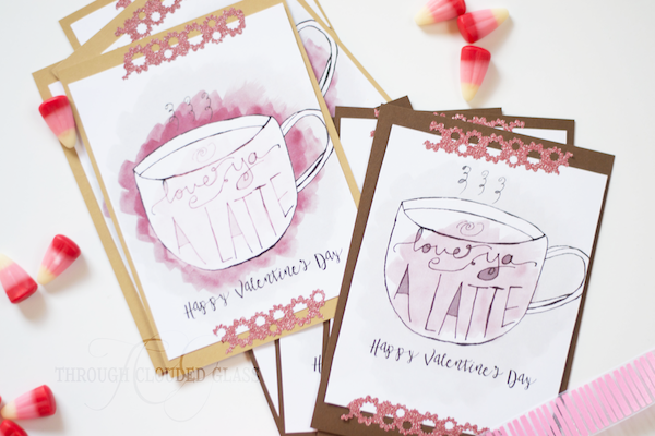 "Love Ya A Latte" Valentine's Day Printables "Love Ya A Latte" Valentine's Day Printables