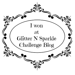 WINNER  Glitter ' N ' Sparkle Challenge 182