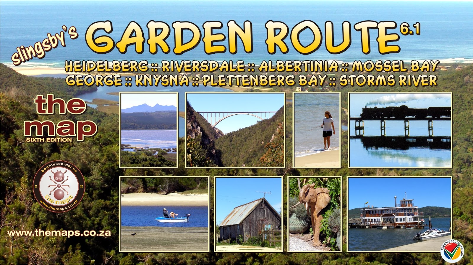 Slingsby Maps Reviews GARDEN ROUTE