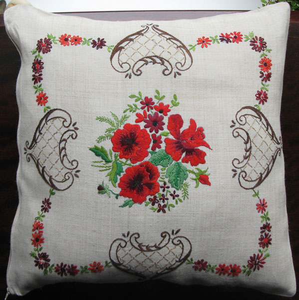 LinsArt Vintage Chair Back Cover Cushion