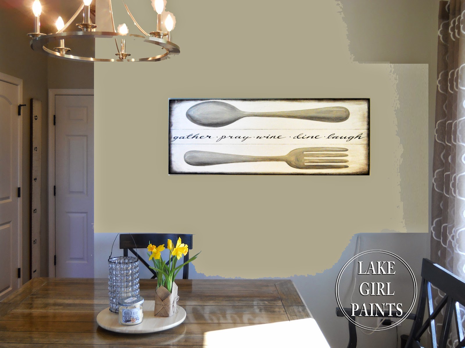Making Dining Room Wall Art Making Dining Room Wall Art