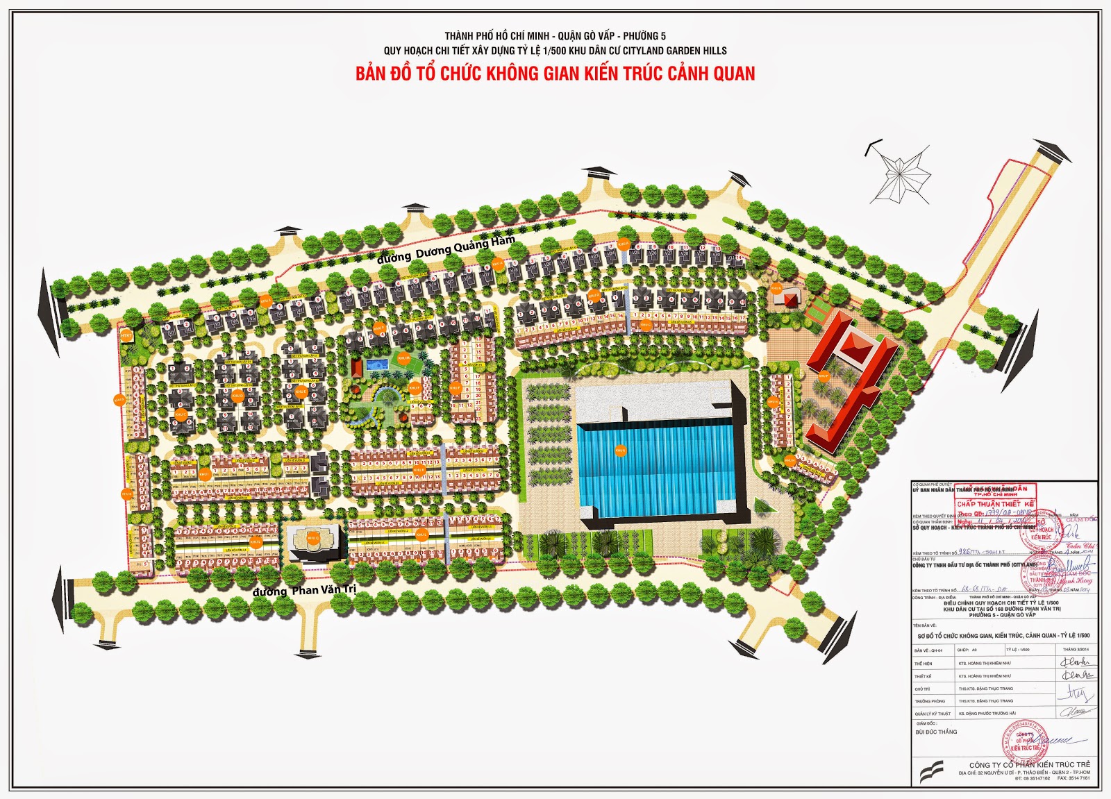 Tổng thể dự án Cityland Garden Hills