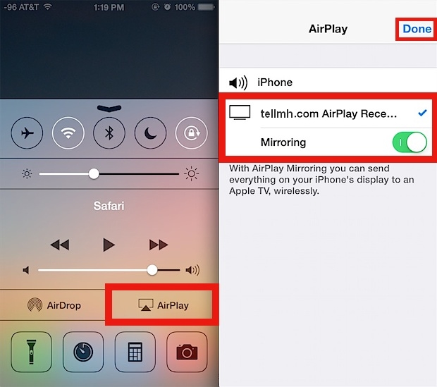 how to airplay from mac and change desktop screen