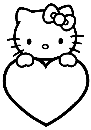 los gráficos del gato: DIBUJOS HELLO KITTY