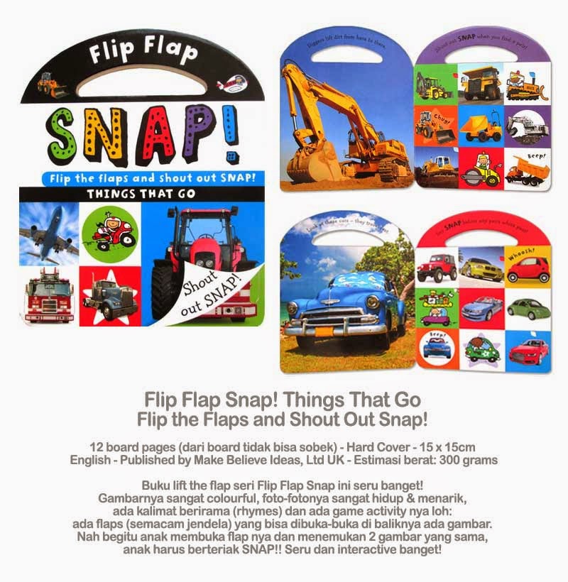Bayi Flip Flap Snap! Things That Go Flip the Flaps and Shout