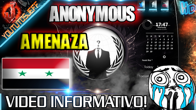 ANONYMOUS AMENAZA AL ESTADO ISLAMICO 2015