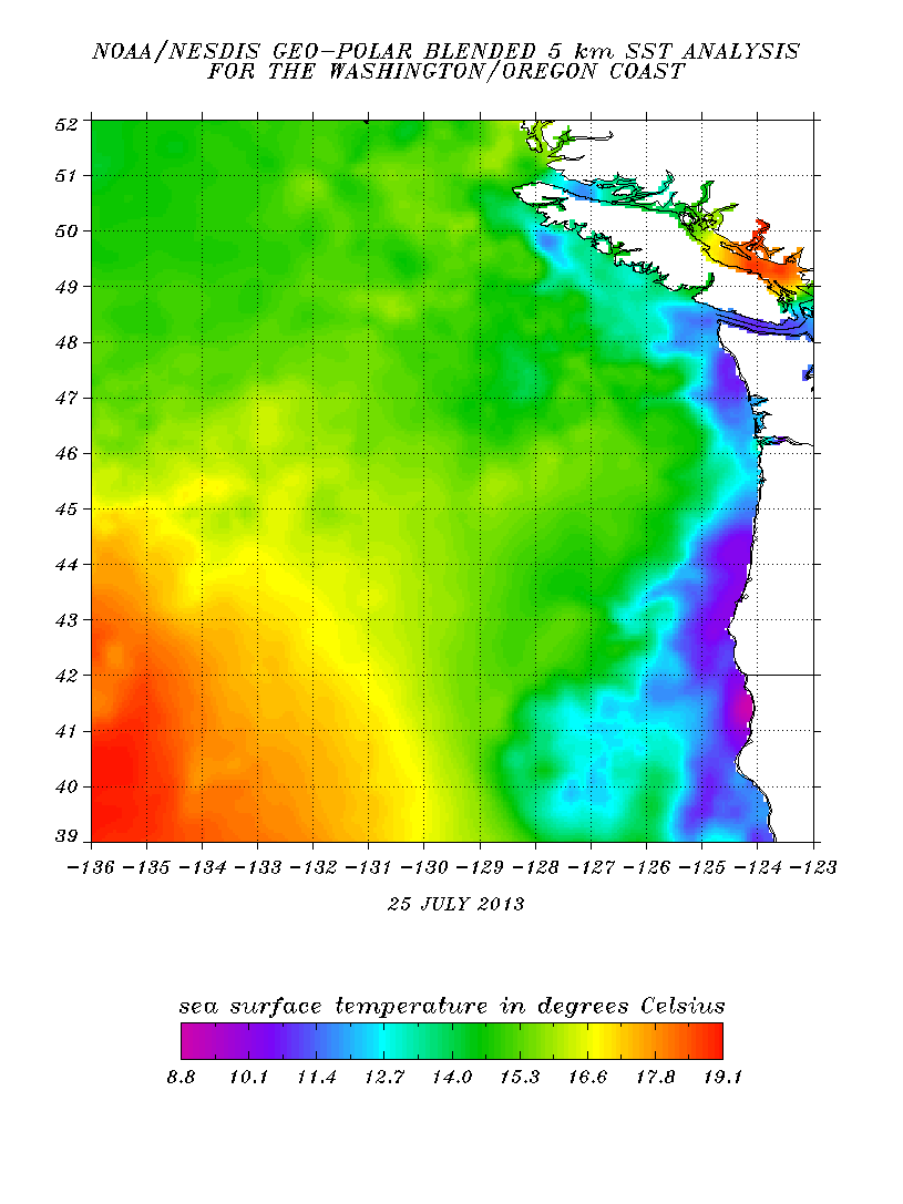 Cliff Mass Weather and Climate Blog The Coolest Place in the Pacific