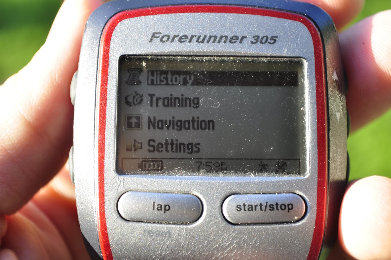 Reeder Commons Garmin Forerunner 305 battery replacement