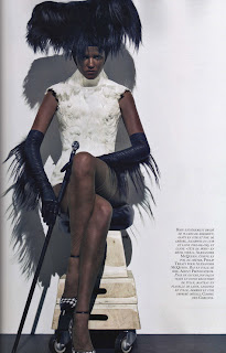 Lara Stone Vogue Paris Blackface Lara Stone Vogue Paris Blackface