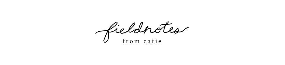 fieldnotes from catie