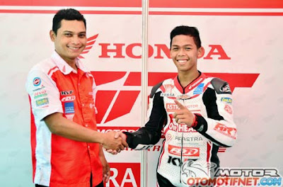 miftahyanto & willy hammar team Honda Blade Astra Racing Team Yogyakarta
