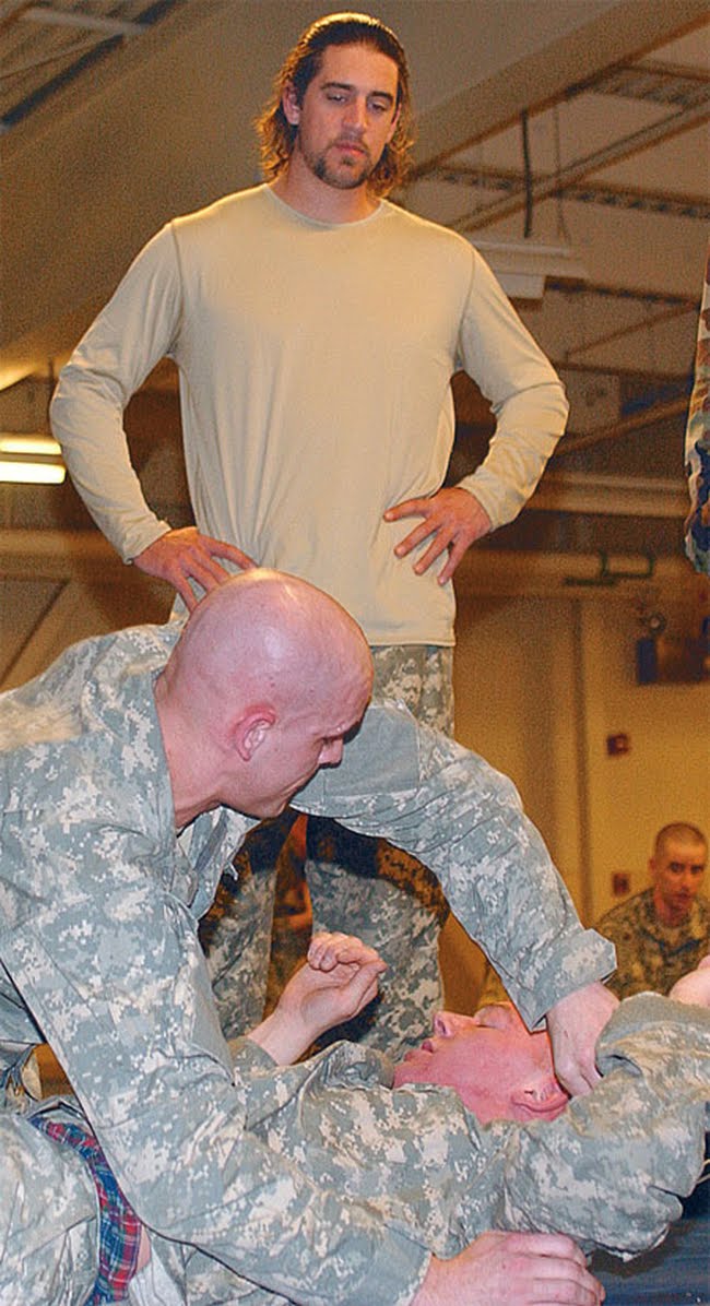 Green Bay Packers quarterback Aaron Rodgers