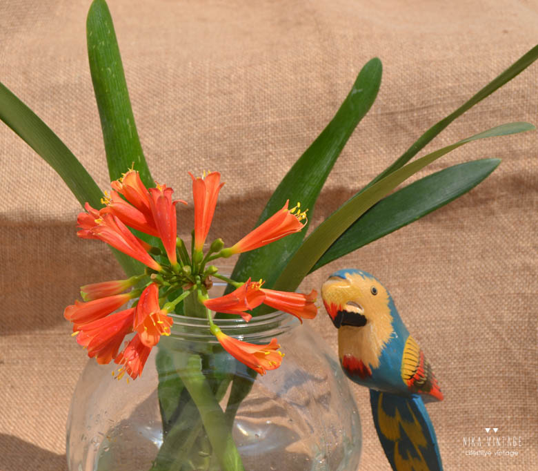 Nika vintage: 3 ideas para decorar con jarrones de cristal Como decorar un jarron de cristal