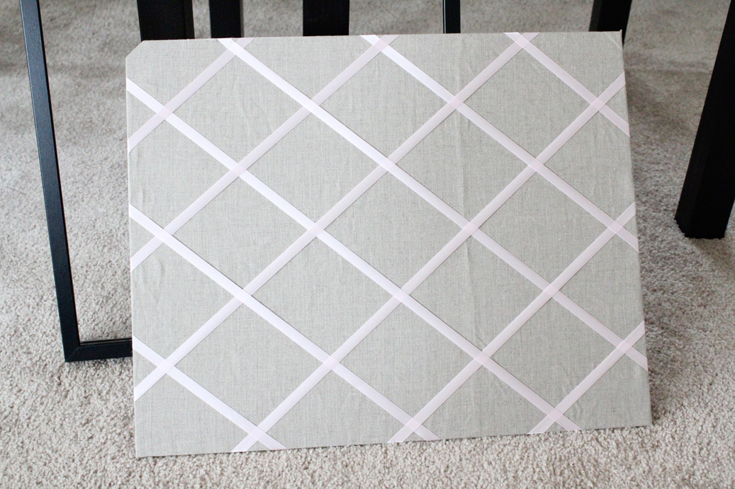 Junghwa by Amy Stewart DIY Linen Ribbon Board