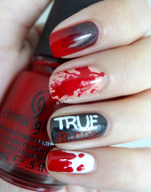 True Blood nail art