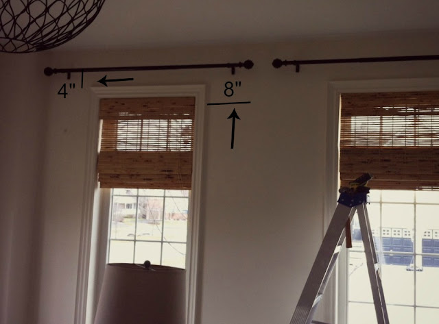 White Wood Adding Drapes To Warm Up The Space