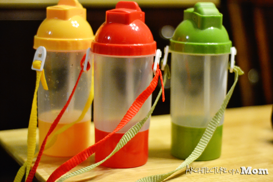 Architecture of a Mom Personalized Dollar Store Water Bottleswith