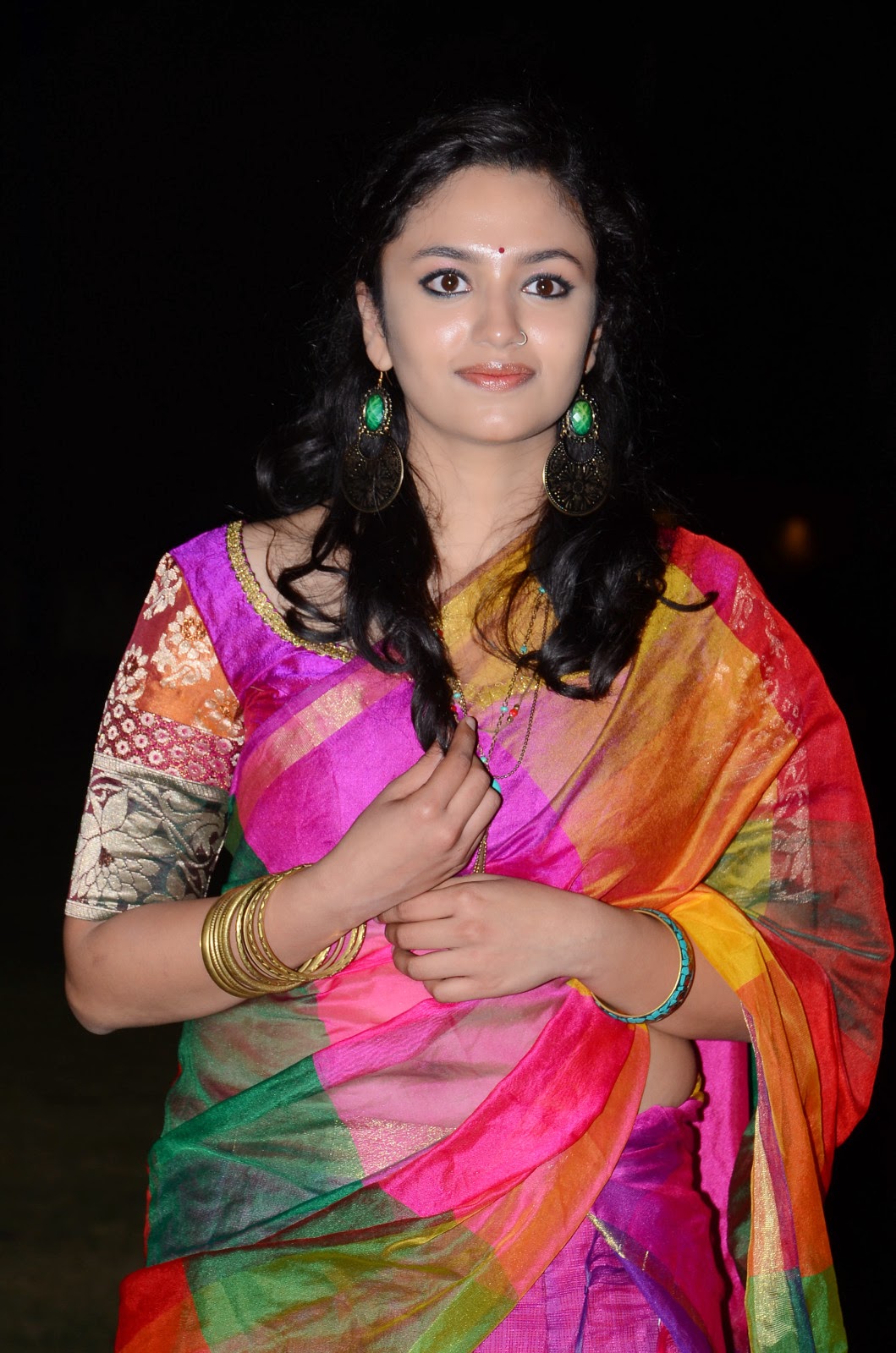 Malavika Nair New Stills at YS Audio Launch, South Actress Malavika Nair in...