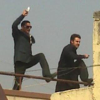 Akshay Kumar on the sets of Once Upon A Time In Mumbai 2