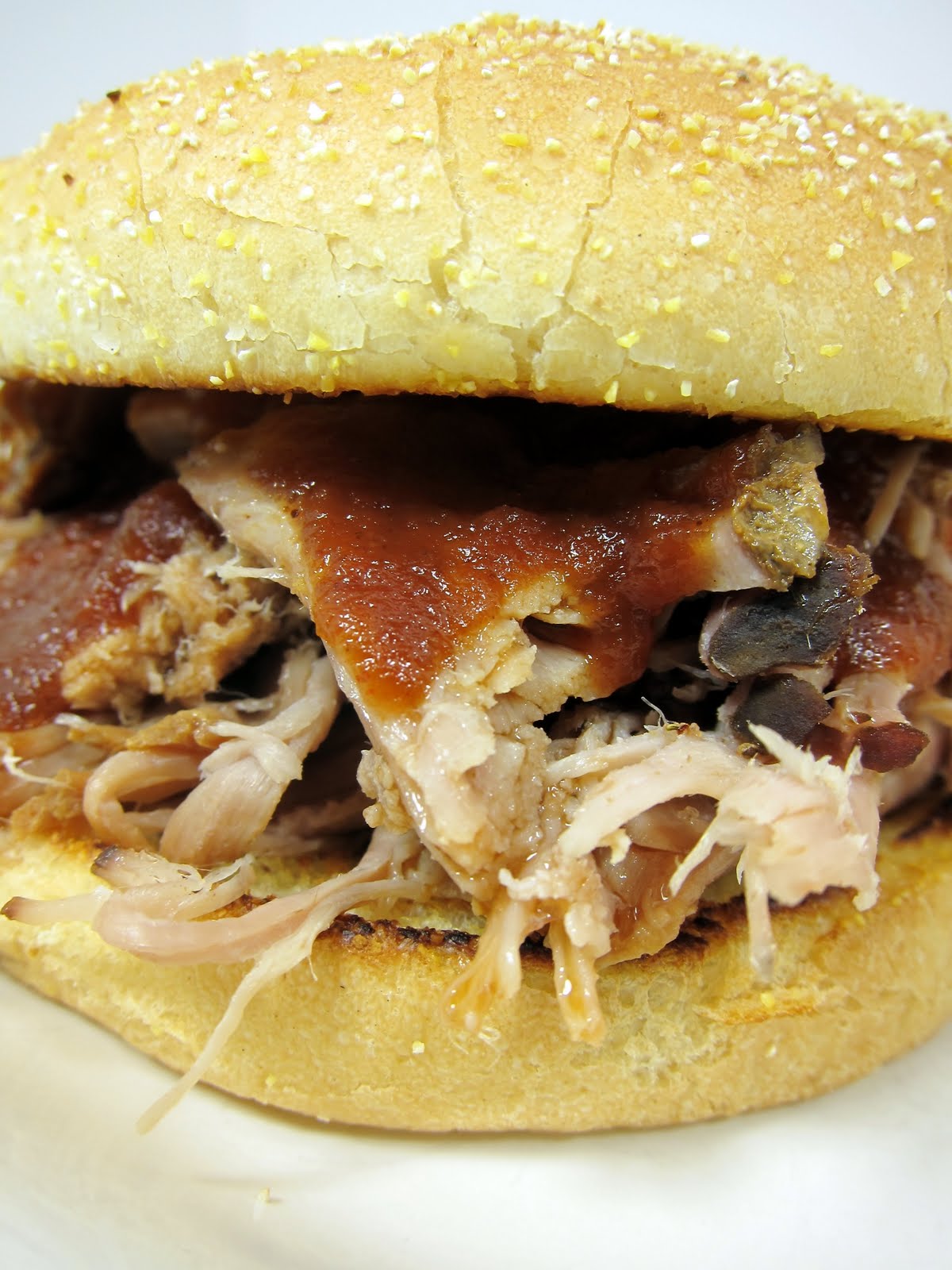 Slow Cooker CocaCola Pulled Pork with CocaCola BBQ Sauce Plain Chicken