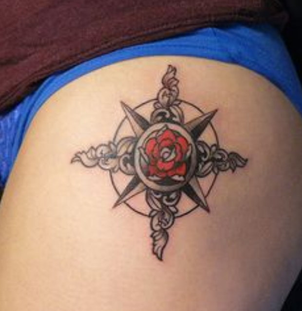 Compass Tattoo