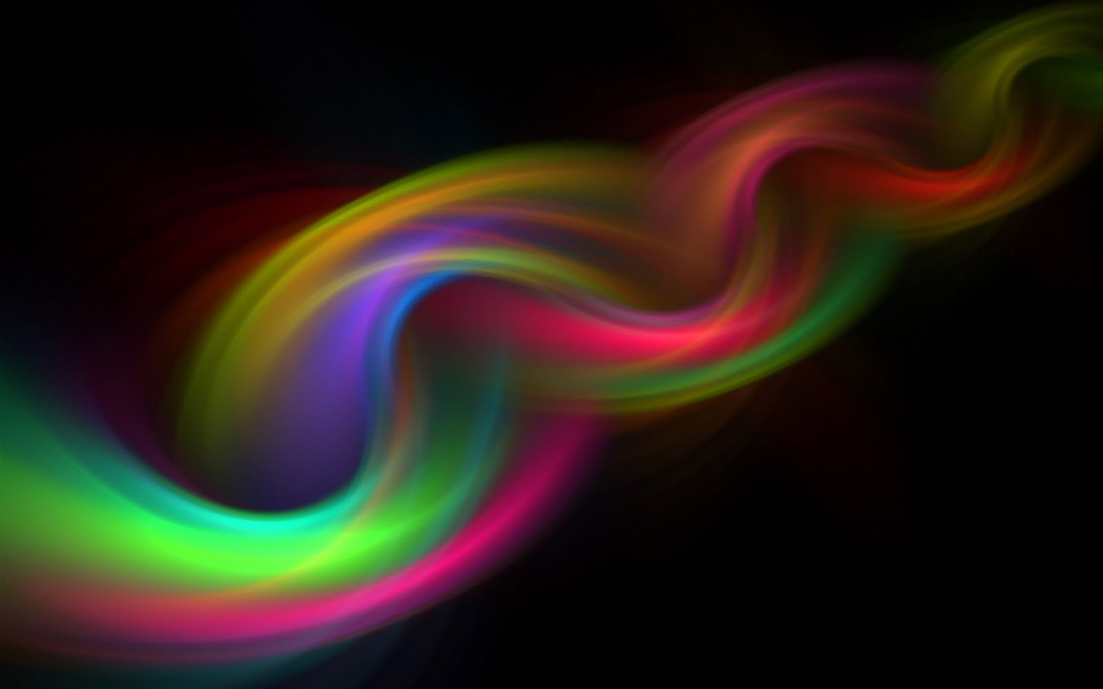 Rainbow Colors Abstract Desktop Wallpaper