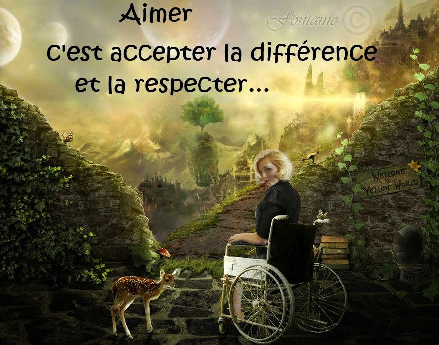 La Page de la Sagesse Citation sur le handicap