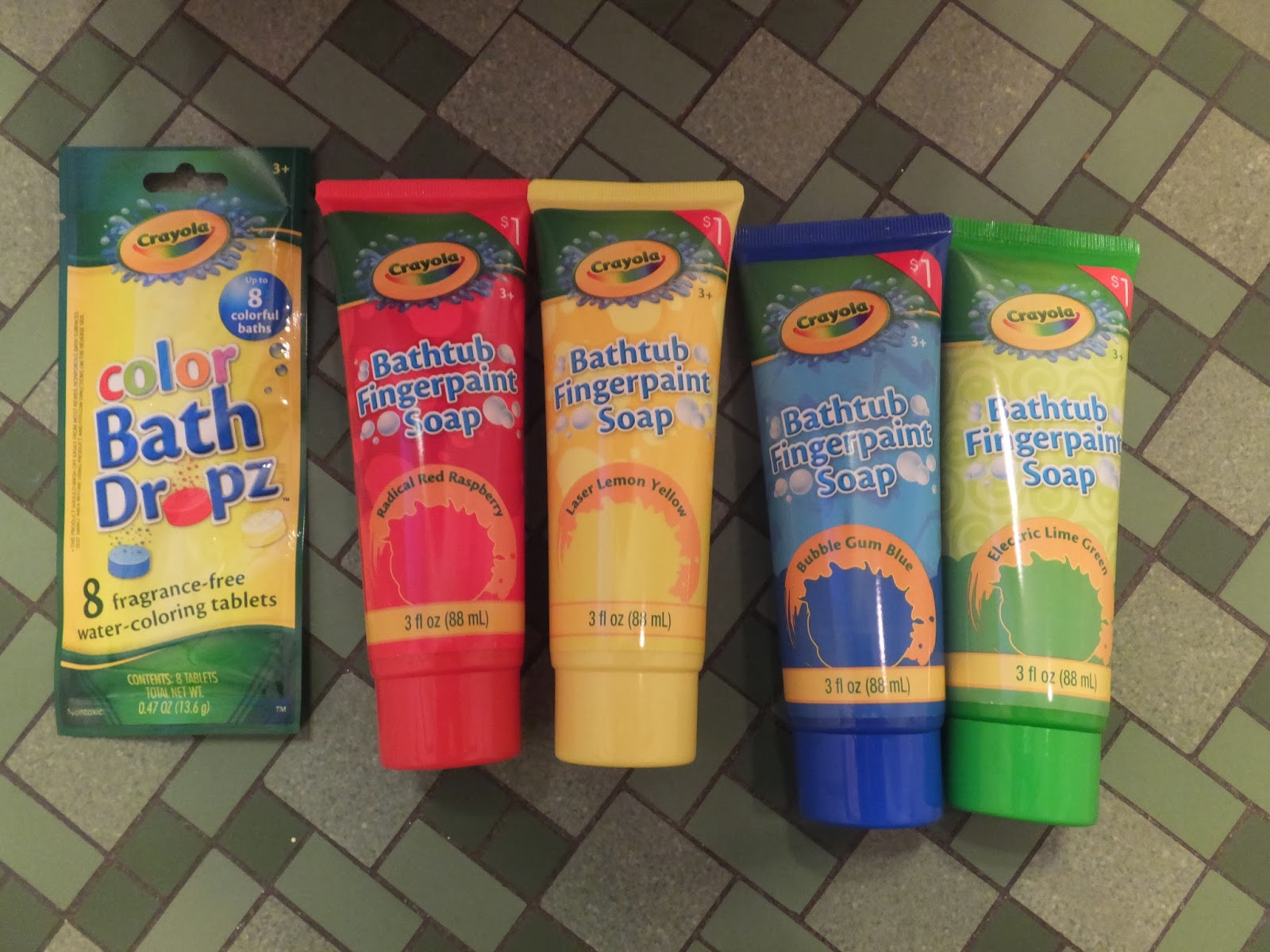 Crayola Bathtub Finger Paint Brainy Breeze