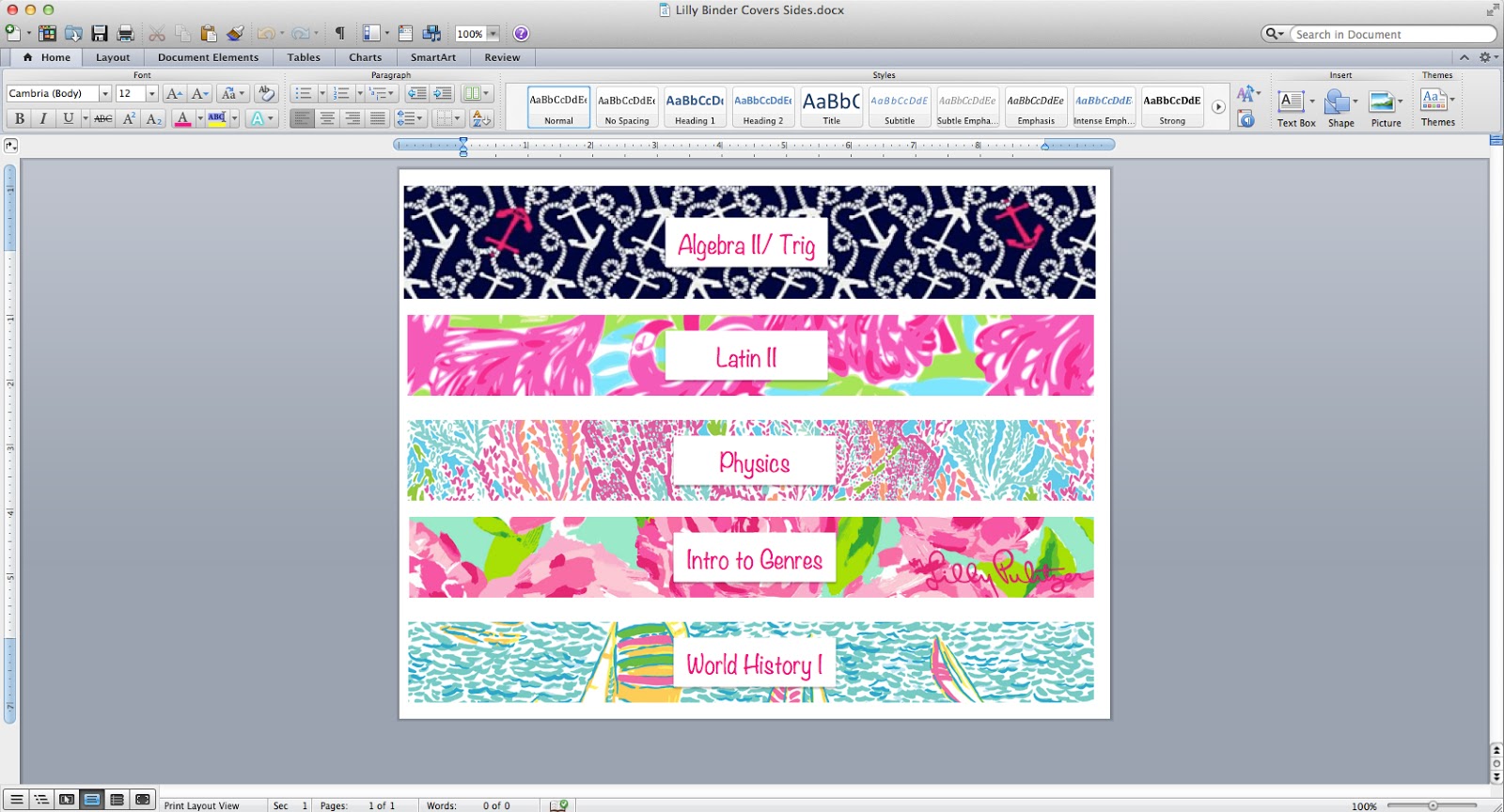 the total prepster back to school binder covers binder side labels
