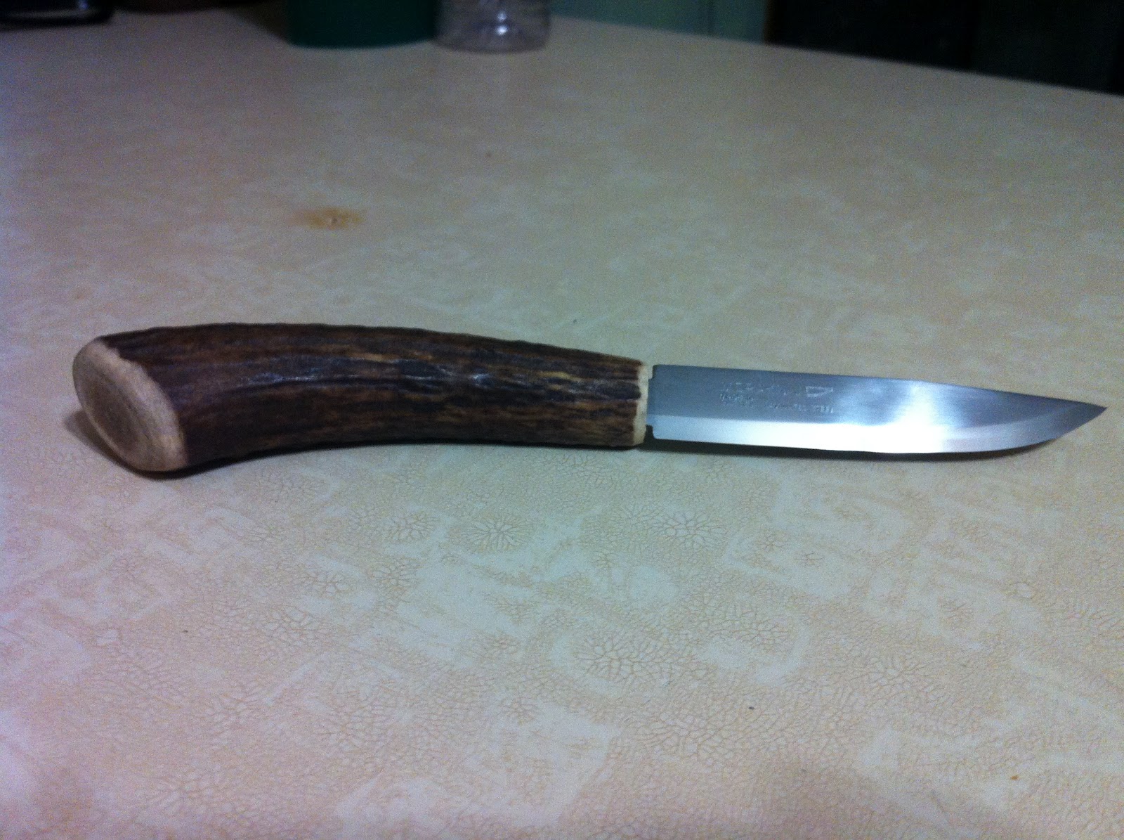 Up The Creek... Elk Antler Knife