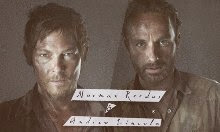 Norman Reedus y Andrew Lincoln