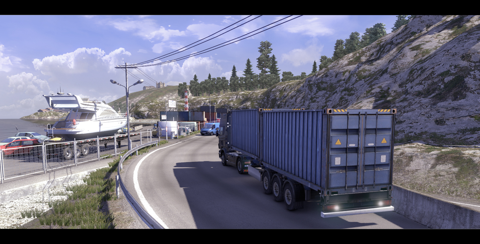 Re: Scania Truck Driving Simulator.
