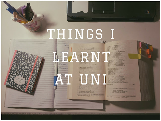 Things I Learnt at University Things I learnt at university