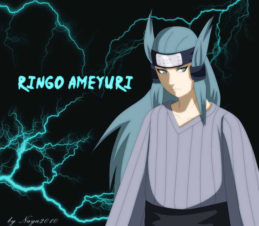 Kirigakure-Village Hidden In The Mist - 1.Ringo Ameyuri, wielder of  Kiba(Fang)-The Lightning Blade