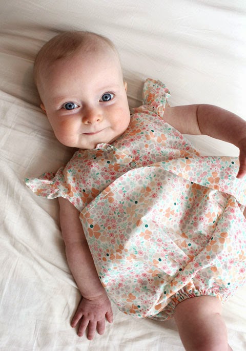 baby's first easter dress
