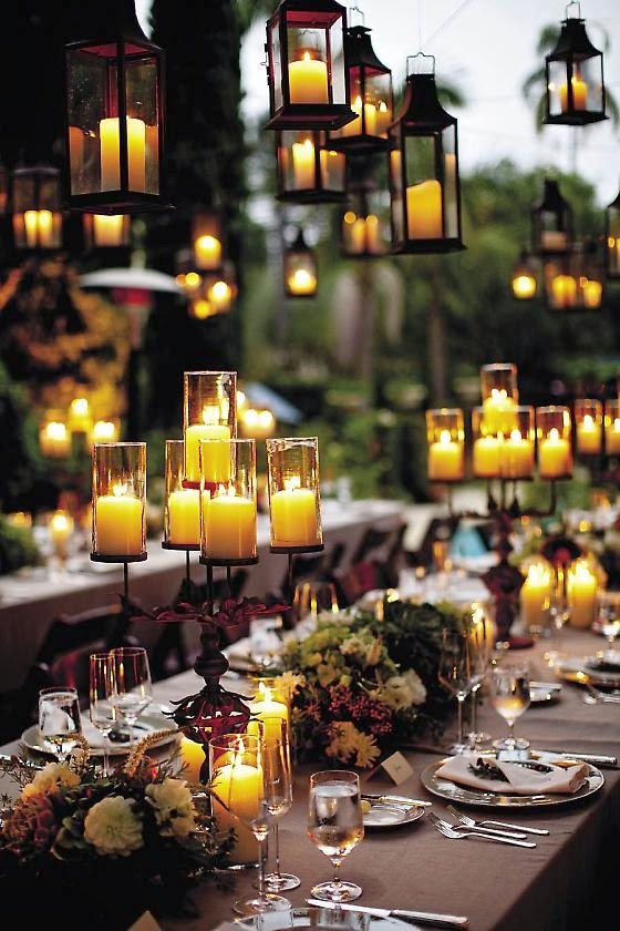 31 centros de mesa para boda con velas, ¡todo inspiración! Candelabros Herreria Ideas De